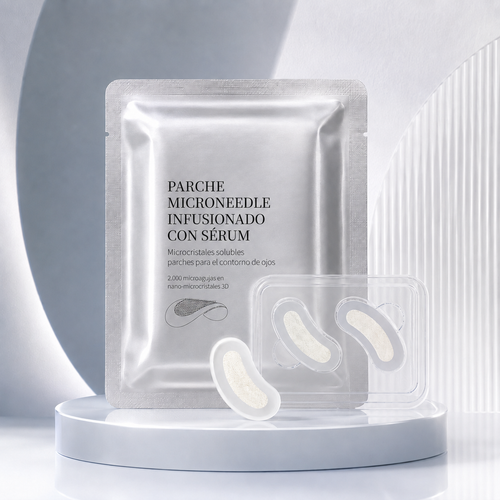 Parches de Microagujas con Sérum para Ojeras