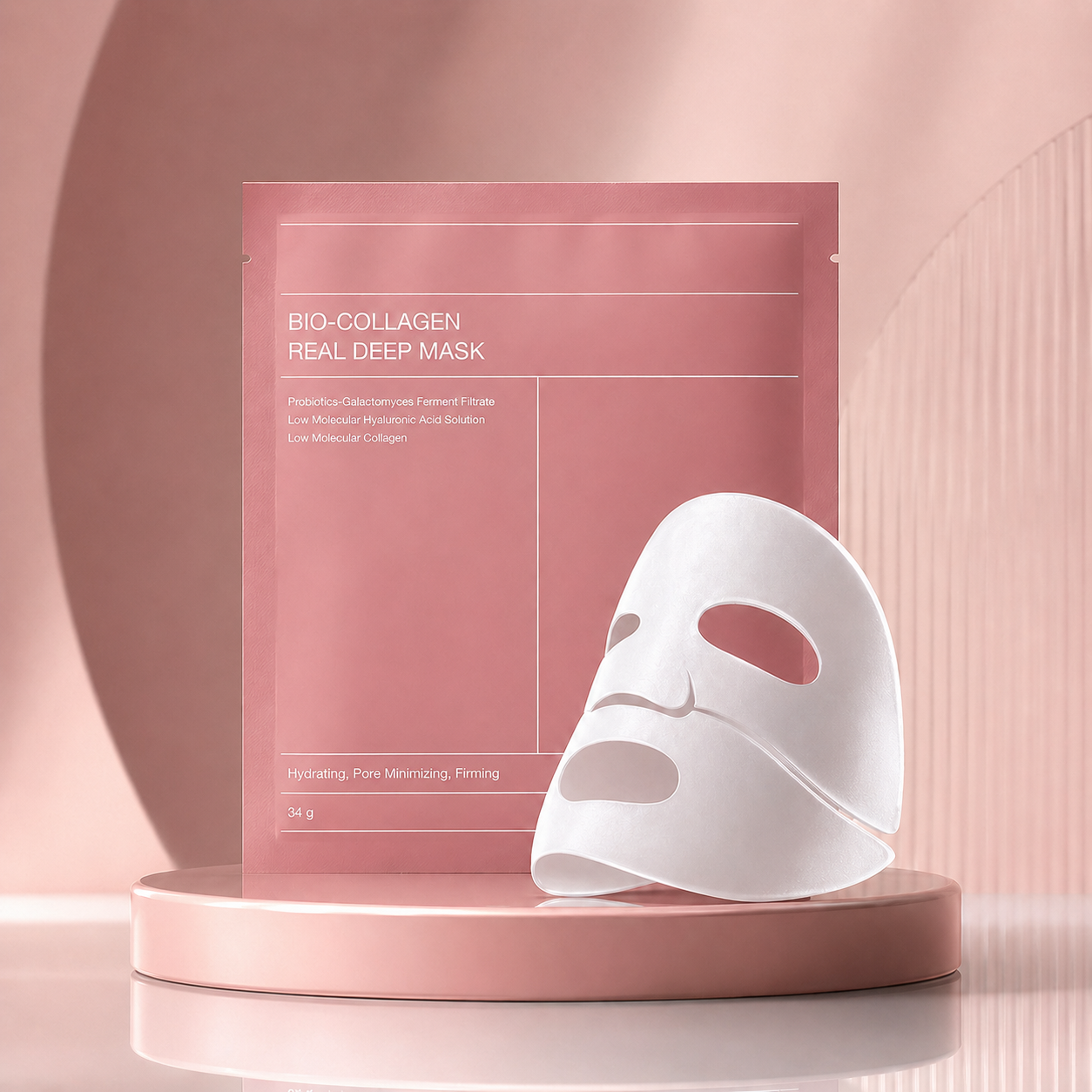 Mascarilla Facial de Biocolágeno: Piel Más Lisa, Hidratada y con Buena Cara